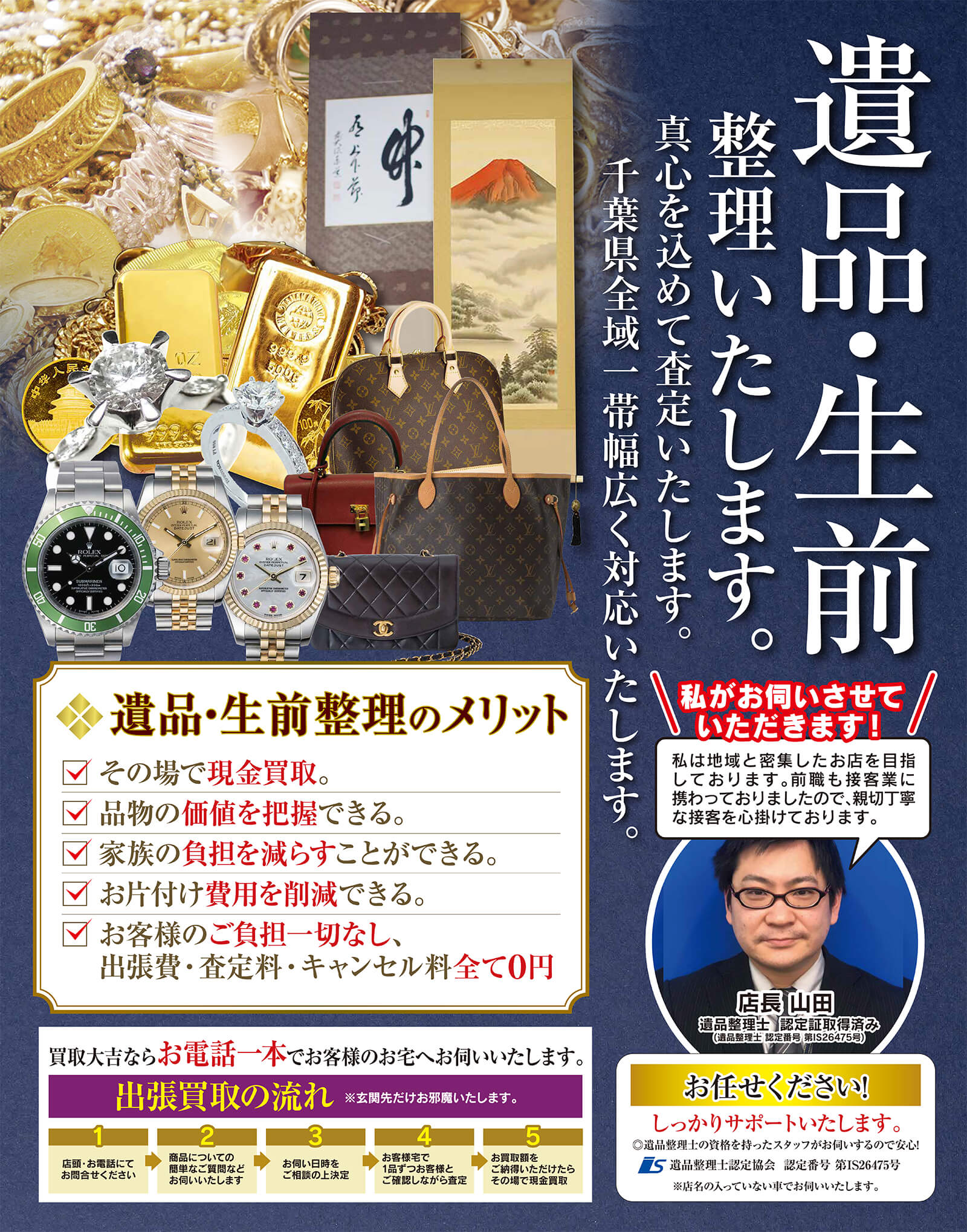 業界最多 遺品・生前・不用品整理
